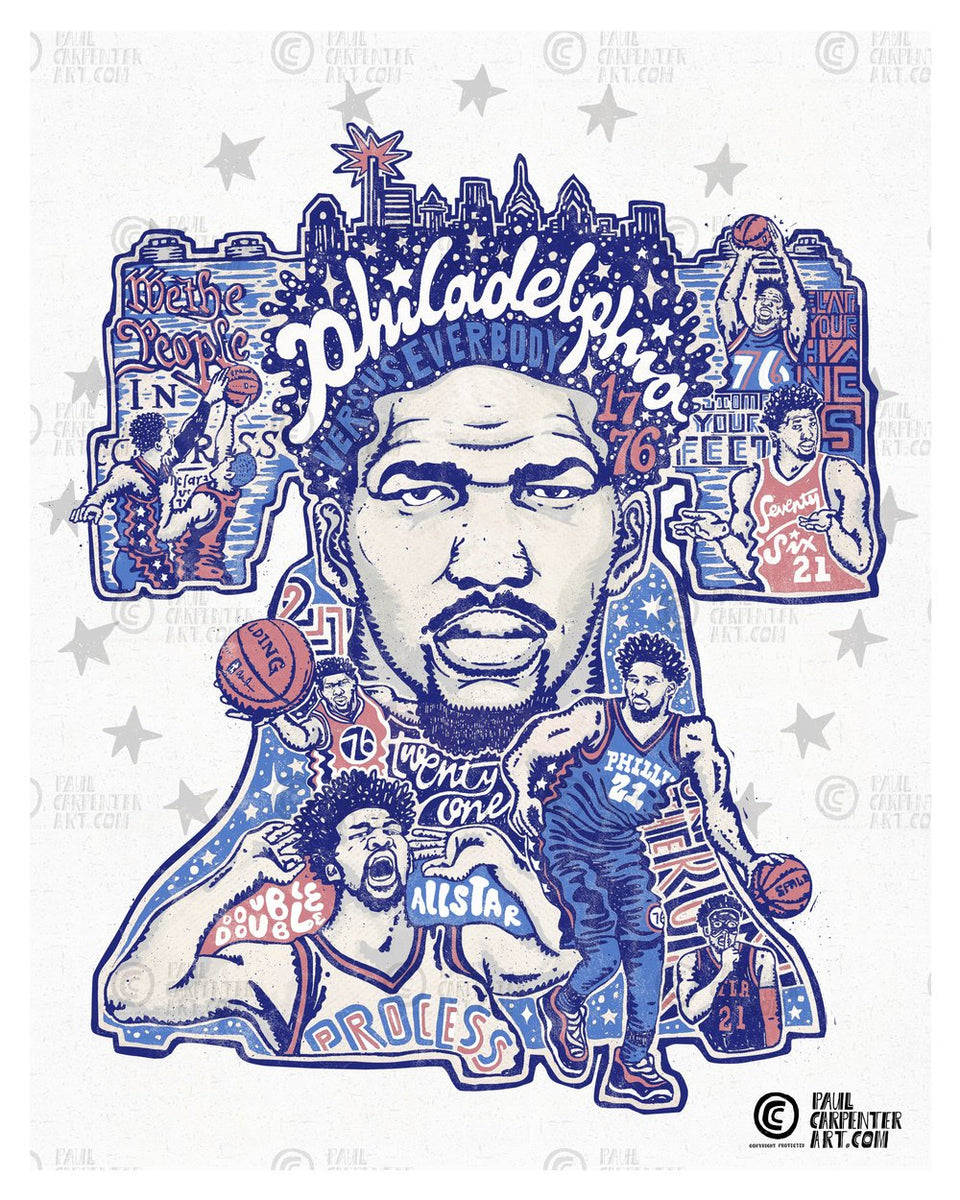 NUMBER 21 - PHILLY PROCESS PRINT – Shop Paul Carpenter Art