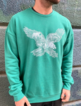 EAGLE SKYLINE - SPONGE FLEECE DROP SHOULDER CREW NECK SWEATSHIRT