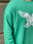 EAGLE SKYLINE - SPONGE FLEECE DROP SHOULDER CREW NECK SWEATSHIRT