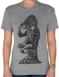 TEDYUSCUNG WISSAHICKON NATIVE AMERICAN GREY UNISEX TEE