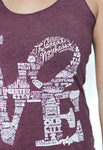 LOVE RACER BACK TANK