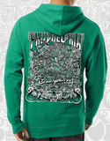 WORLD CHAMPIONS Midweight Pullover Hood KELLY GREEN