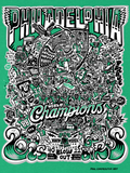 WORLD CHAMPIONS Midweight Pullover Hood KELLY GREEN