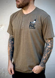 Paul Carpenter Art Apparel & Accessories CITY OF FIRSTS HENLEY - HEATHER ARMY
