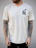 Shop Paul Carpenter Art Apparel & Accessories CITY OF FIRSTS HENLEY - HEATHER BONE