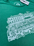 Shop Paul Carpenter Art Apparel & Accessories ITALIAN MARKET - GREEN UNISEX TEE