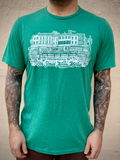 Shop Paul Carpenter Art Apparel & Accessories ITALIAN MARKET - GREEN UNISEX TEE