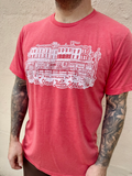 Shop Paul Carpenter Art Apparel & Accessories ITALIAN MARKET - RED UNISEX TEE