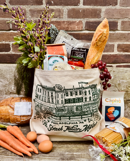 Shop Paul Carpenter Art Apparel & Accessories ITALIAN MARKET - TOTE
