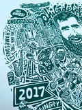 Paul Carpenter Art JASON KELCE TRIBUTE