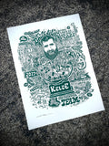 Paul Carpenter Art JASON KELCE TRIBUTE