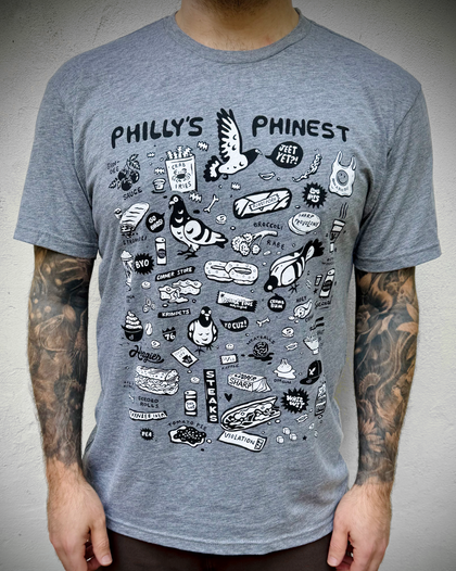 Shop Paul Carpenter Art PHILLY'S PHINEST - UNISEX TEE