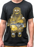 Paul Carpenter Art TRUE GRIT BLACK UNISEX TEE