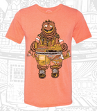 Paul Carpenter Art TRUE GRIT ORANGE UNISEX TEE