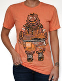 Paul Carpenter Art TRUE GRIT ORANGE UNISEX TEE