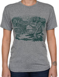 Paul Carpenter Art VALLEY GREEN INN GREY UNISEX TEE