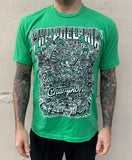 Shop Paul Carpenter Art Apparel & Accessories WORLD CHAMPIONS KELLY GREEN UNISEX TEE