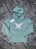 Paul Carpenter Art Apparel & Accessories YOUTH EAGLE SKYLINE PIGMENT DYE HOODIE