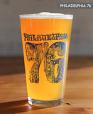 Paul Carpenter Art Pint glass 4 FOR 4 PINT SPECIAL