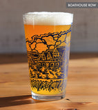 Paul Carpenter Art Pint glass 4 FOR 4 PINT SPECIAL
