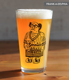 Paul Carpenter Art Pint glass 4 FOR 4 PINT SPECIAL