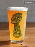 Paul Carpenter Art Pint glass 4 FOR 4 PINT SPECIAL