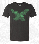 EAGLE SKYLINE BLACK UNISEX TEE