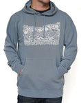 BOATHOUSE ROW PIGMENT DYED HOODIE