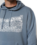 BOATHOUSE ROW PIGMENT DYED HOODIE