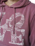 LOVE PIGMENT DYED HOODIE