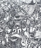 Paul Carpenter Art 16" x 20" A TRIBUTE TO BRIAN DAWKINS PRINT