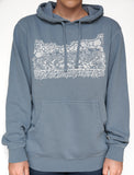Paul Carpenter Art BOATHOUSE ROW PIGMENT DYED HOODIE