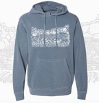 Paul Carpenter Art BOATHOUSE ROW UNISEX HOODIE