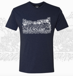 Paul Carpenter Art BOATHOUSE ROW UNISEX TEE