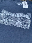 Paul Carpenter Art BOATHOUSE ROW UNISEX TEE