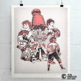 Paul Carpenter Art BROAD STREET BULLIES PRINT