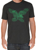 Paul Carpenter Art EAGLE SKYLINE BLACK UNISEX TEE