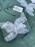 Paul Carpenter Art Apparel & Accessories EAGLE SKYLINE PIGMENT DYE HOODIE