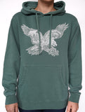 Paul Carpenter Art Apparel & Accessories EAGLE SKYLINE PIGMENT DYE HOODIE