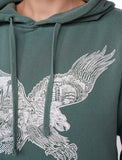 Paul Carpenter Art Apparel & Accessories EAGLE SKYLINE PIGMENT DYE HOODIE