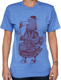 Paul Carpenter Art FANATIC PHILADELPHIA BLUE UNISEX TEE
