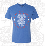 Shop Paul Carpenter Art HERE THEY COME BLUE UNISEX TEE