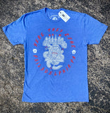 Shop Paul Carpenter Art HERE THEY COME BLUE UNISEX TEE