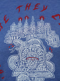 Shop Paul Carpenter Art HERE THEY COME BLUE UNISEX TEE
