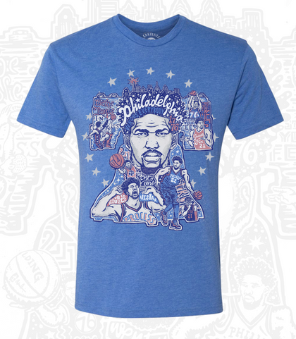 Paul Carpenter Art NUMBER 21 - PHILLY PROCESS UNISEX TEE