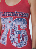 Paul Carpenter Art PHILADELPHIA 76 RACER BACK TANK