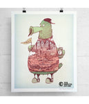 Paul Carpenter Art PHILADELPHIA FANATIC ART PRINT