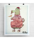 Paul Carpenter Art PHILADELPHIA FANATIC ART PRINT