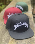 Paul Carpenter Art PHILADELPHIA SCRIPT WOOL FLATBILL SNAPBACK