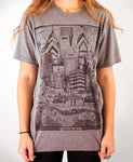 Paul Carpenter Art PHILADELPHIA SKYLINE HEATHER GREY TEE